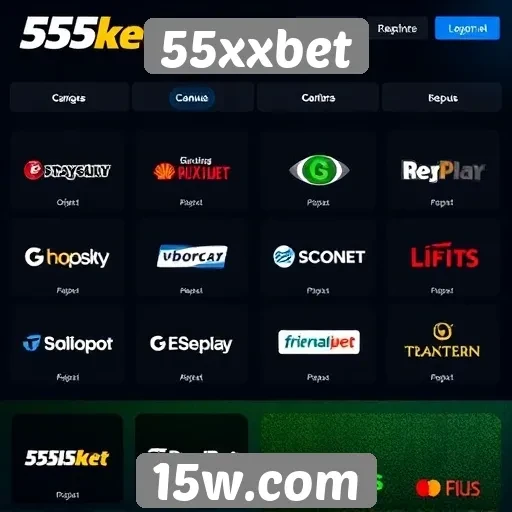 Opções de pagamento disponíveis no 55xxbet