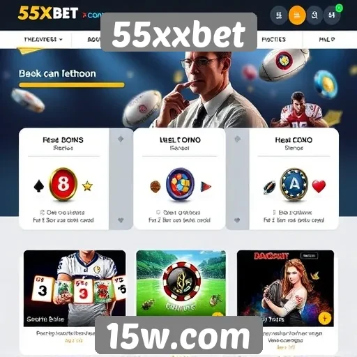 novas funcionalidades do site 55xxbet