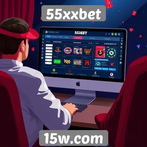 Experiência do usuário no site 55xxbet
